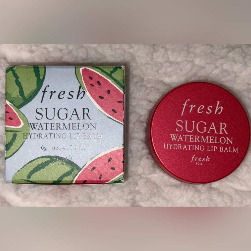 Fresh Sugar Watermelon Lip Balm - Vibrant Pink